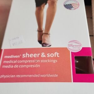 Mediven Sheer & Soft Compression Stockings Natural 20-30mmHg